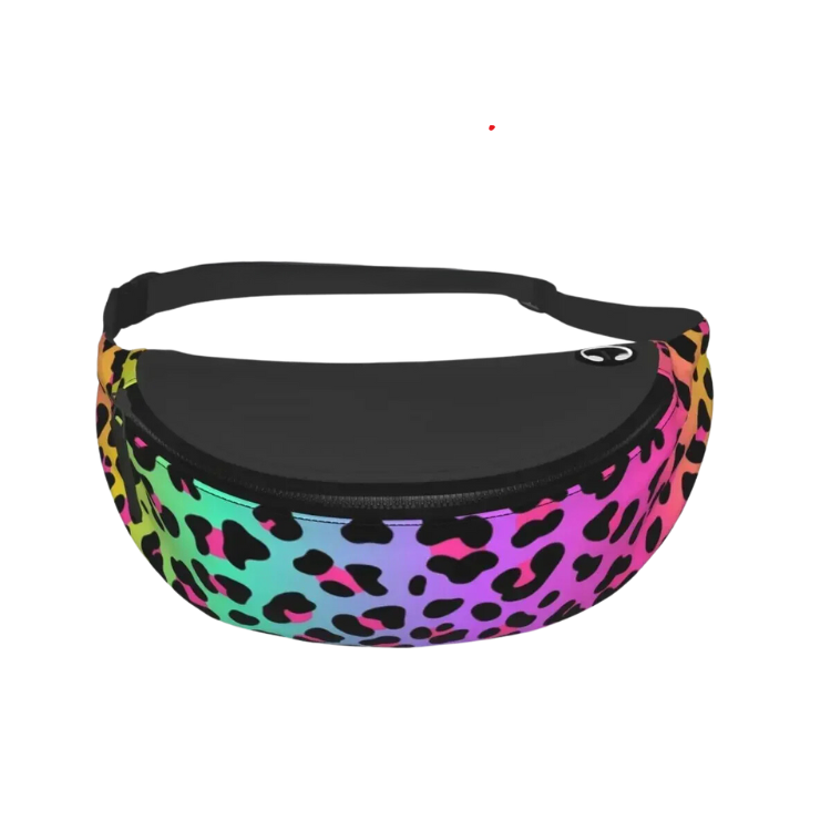 Acid Leopard Waist Bag