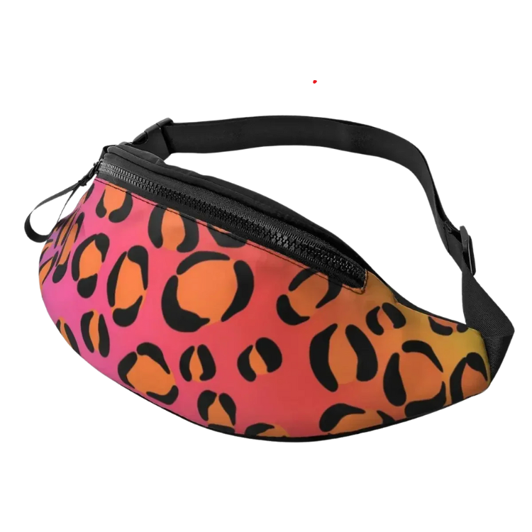 Acid Leopard Waist Bag