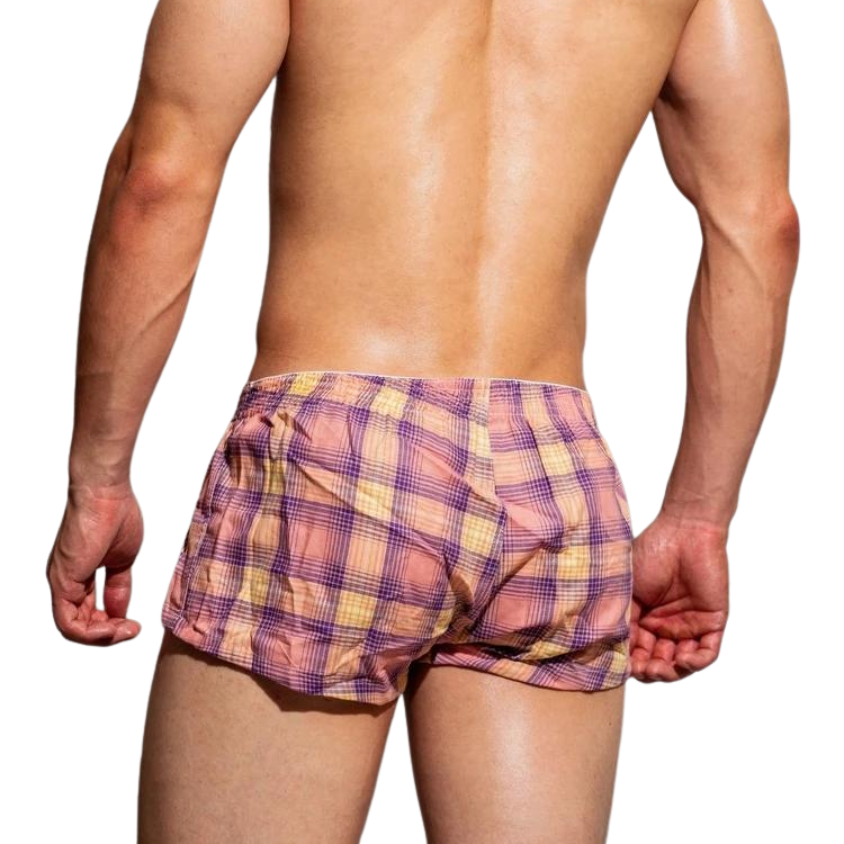 Acid Plaid Boxer Shorts