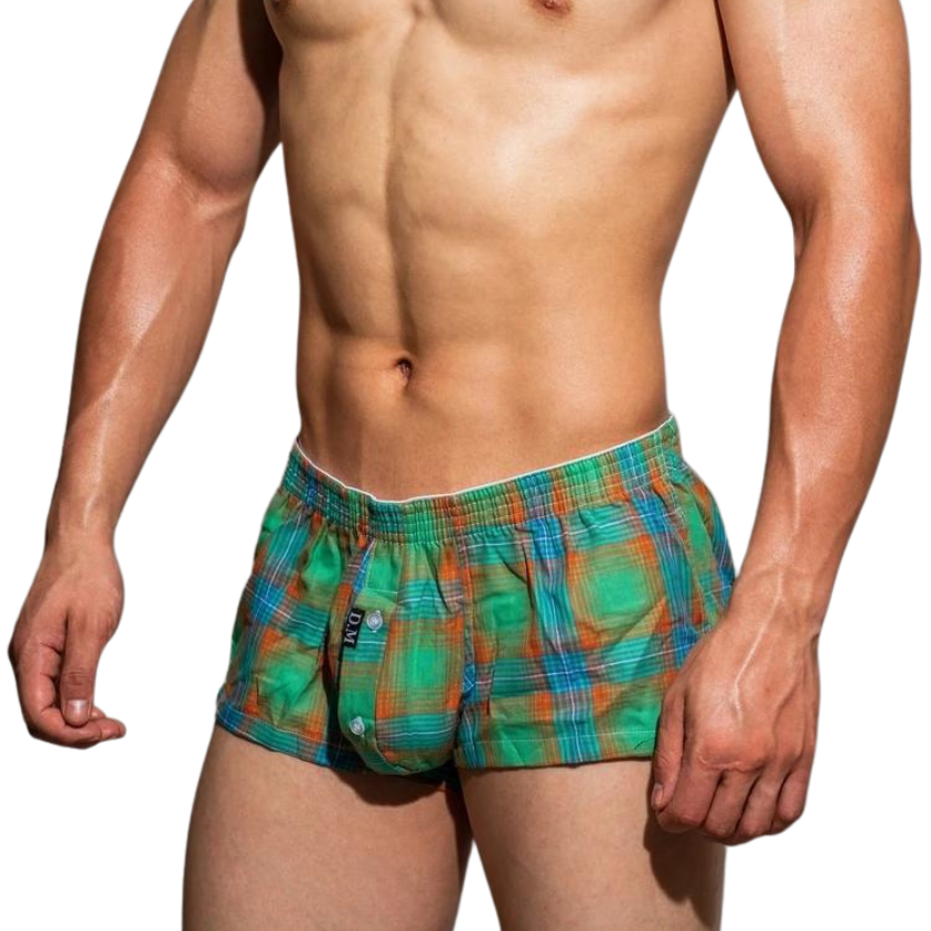 Acid Plaid Boxer Shorts