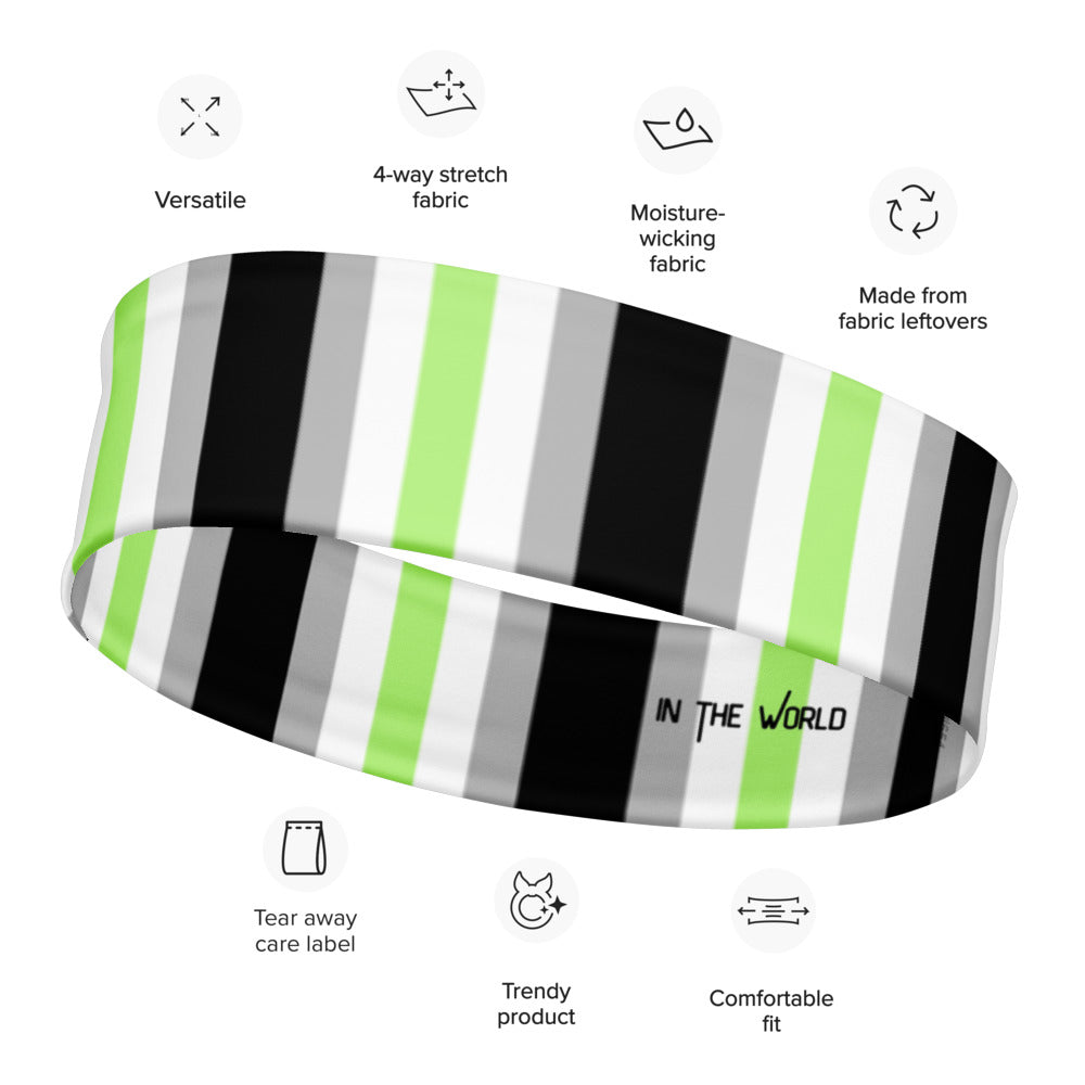Agender Pride Headband
