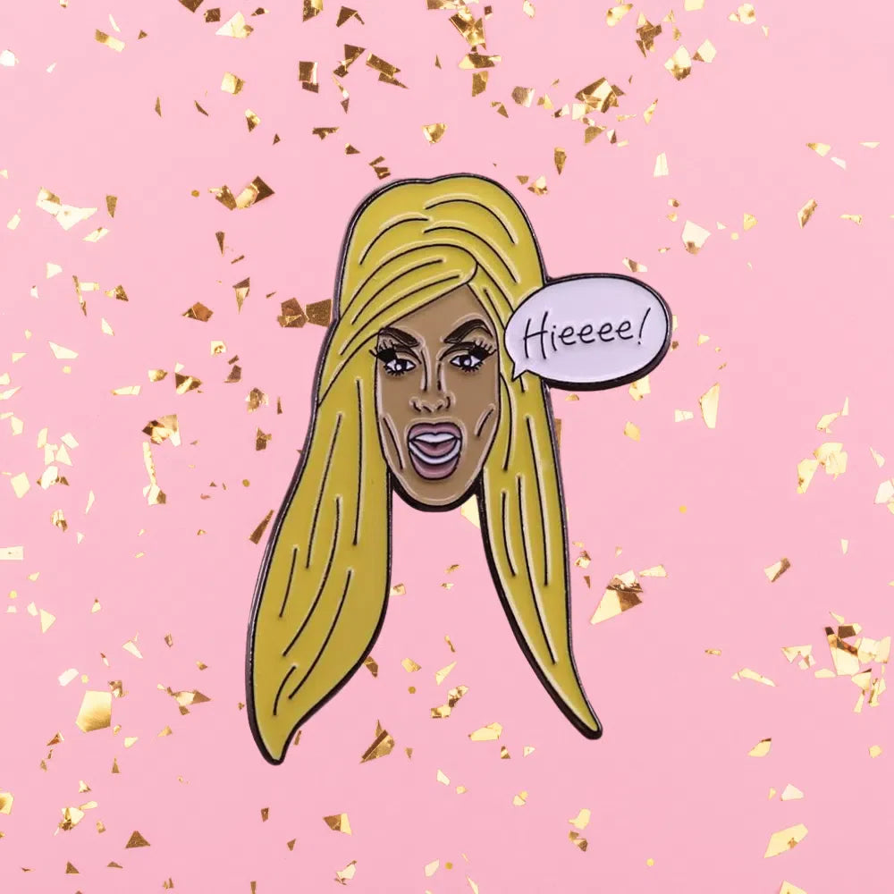 Hieeee Alaska Enamel Pin