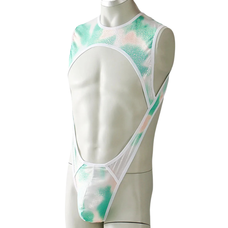 All Eyes On Me Jockstrap Bodysuit