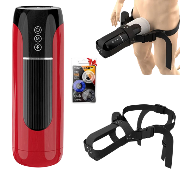 AquaGlide Wearable Waterproof Male Masturbation Toy