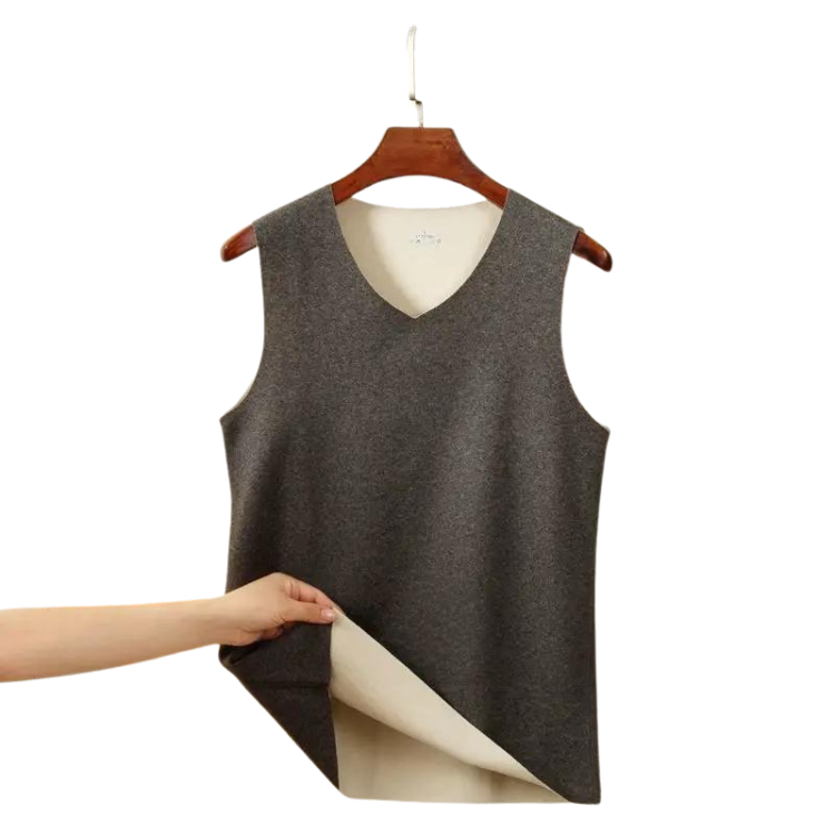 Autumnal Men's Fleece Tank Top