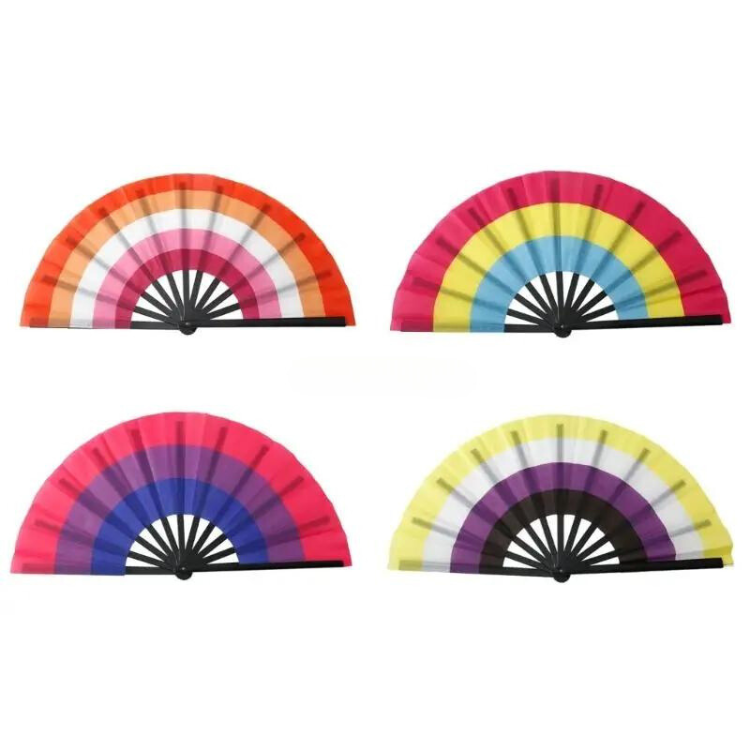 Bisexual Pride Folding Fan