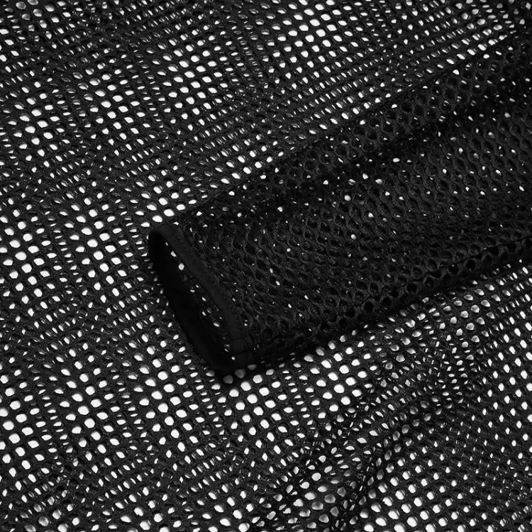 Black See Through Long Sleeve Shirt