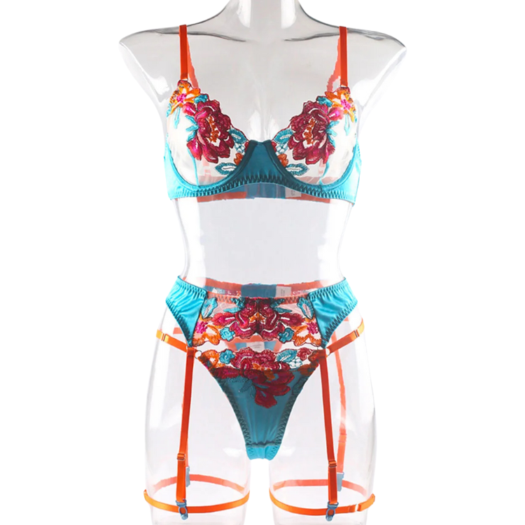 Blooming Desires Lace Seduction Fantasy Outfit