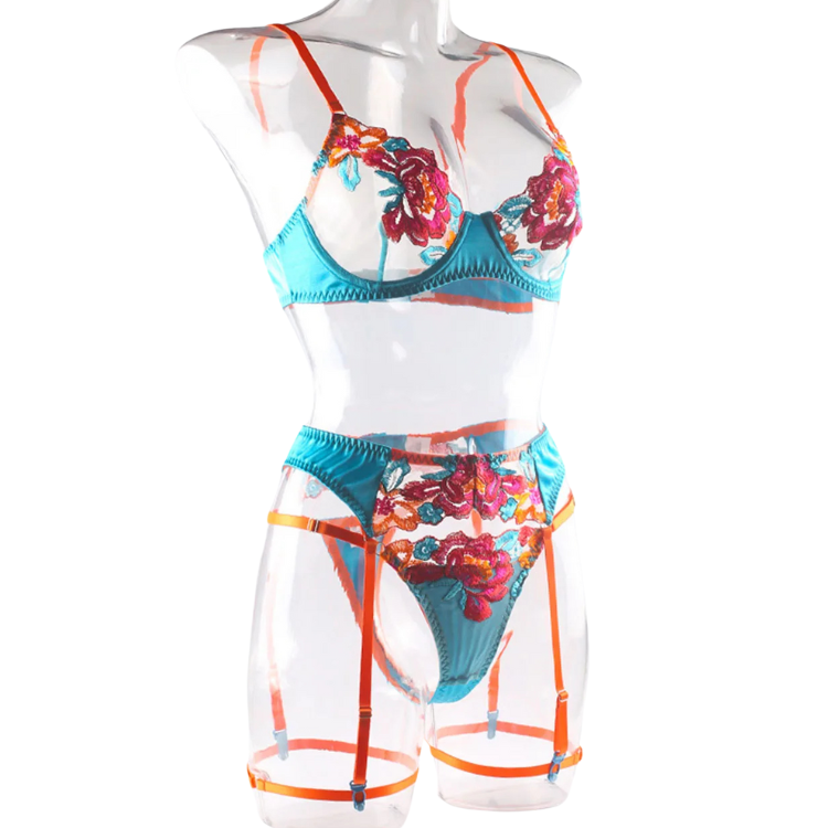 Blooming Desires Lace Seduction Fantasy Outfit
