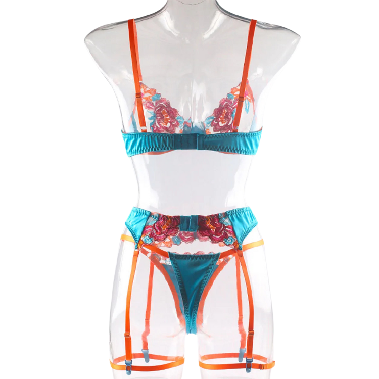 Blooming Desires Lace Seduction Fantasy Outfit
