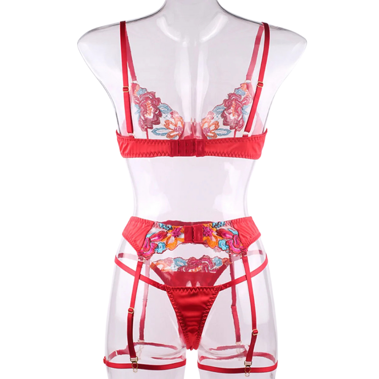 Blooming Desires Lace Seduction Fantasy Outfit