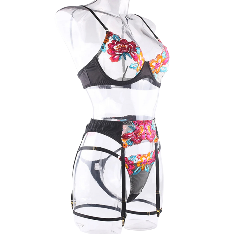 Blooming Desires Lace Seduction Fantasy Outfit
