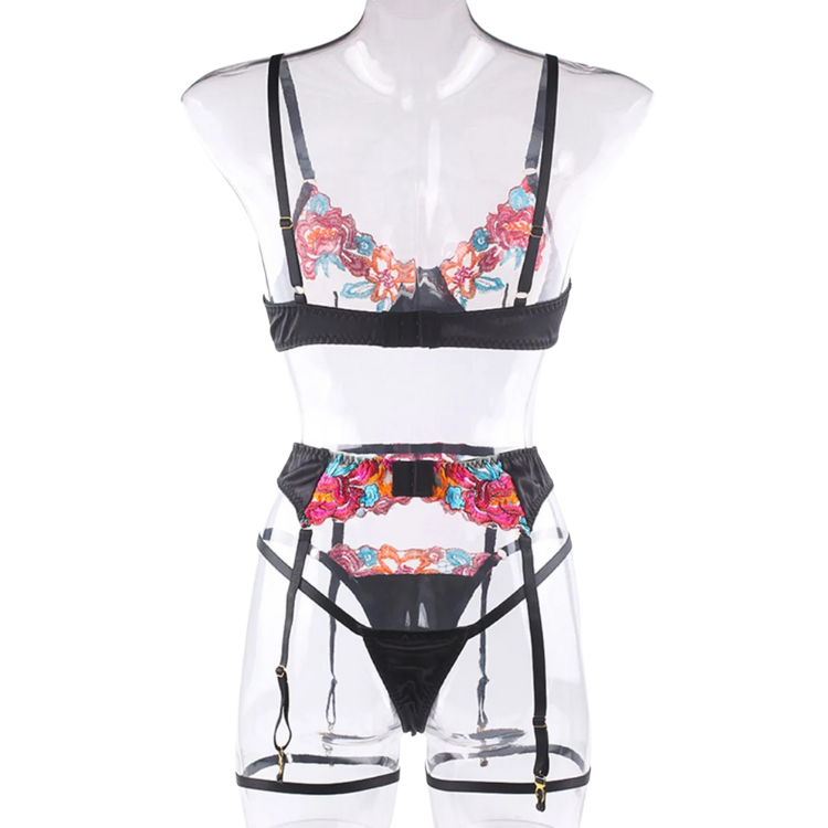Blooming Desires Lace Seduction Fantasy Outfit