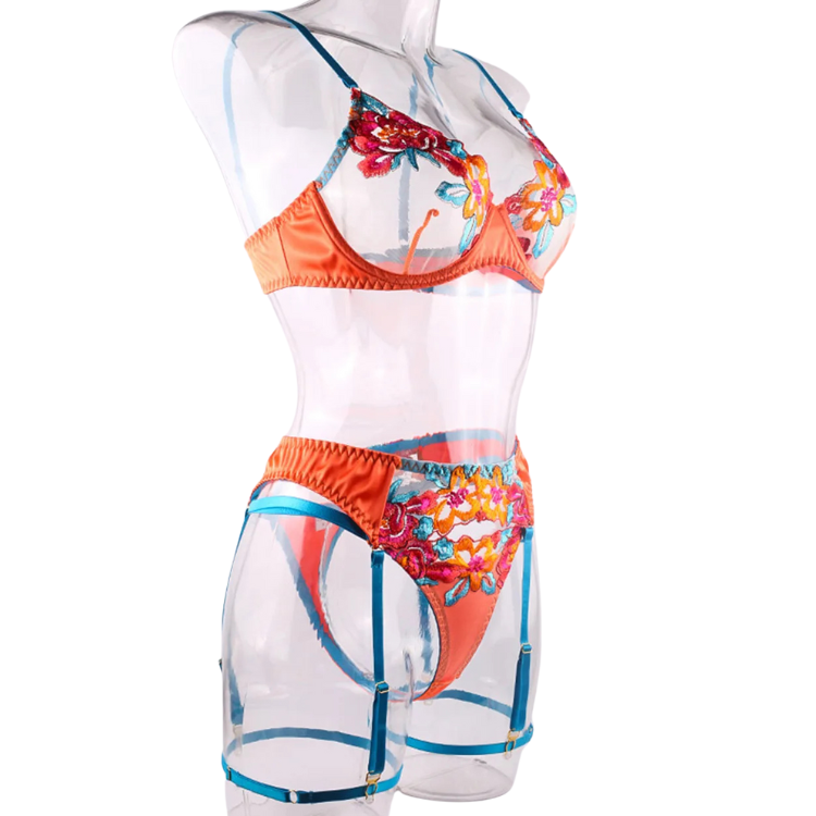 Blooming Desires Lace Seduction Fantasy Outfit