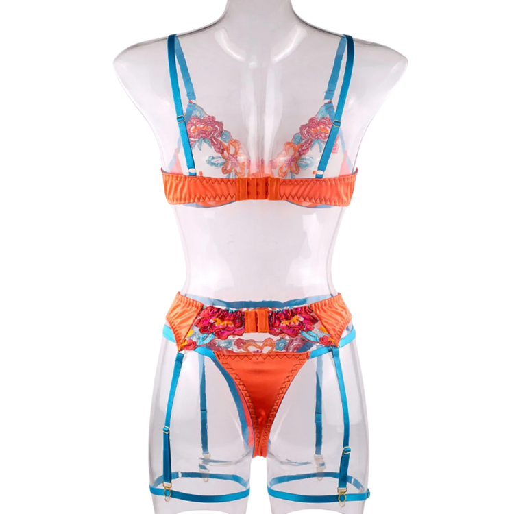 Blooming Desires Lace Seduction Fantasy Outfit