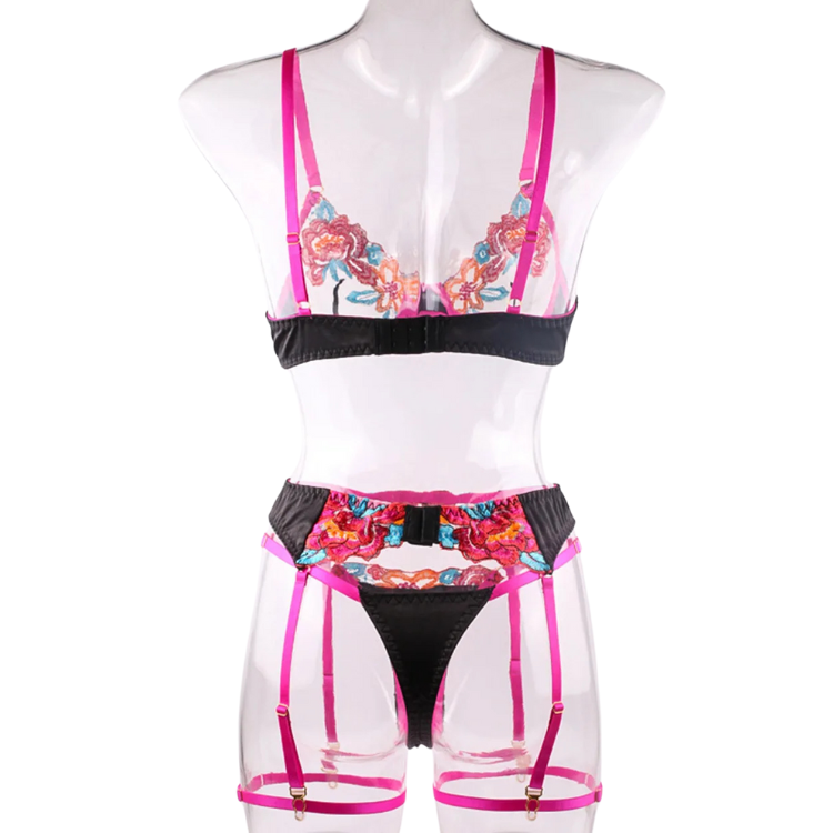 Blooming Desires Lace Seduction Fantasy Outfit