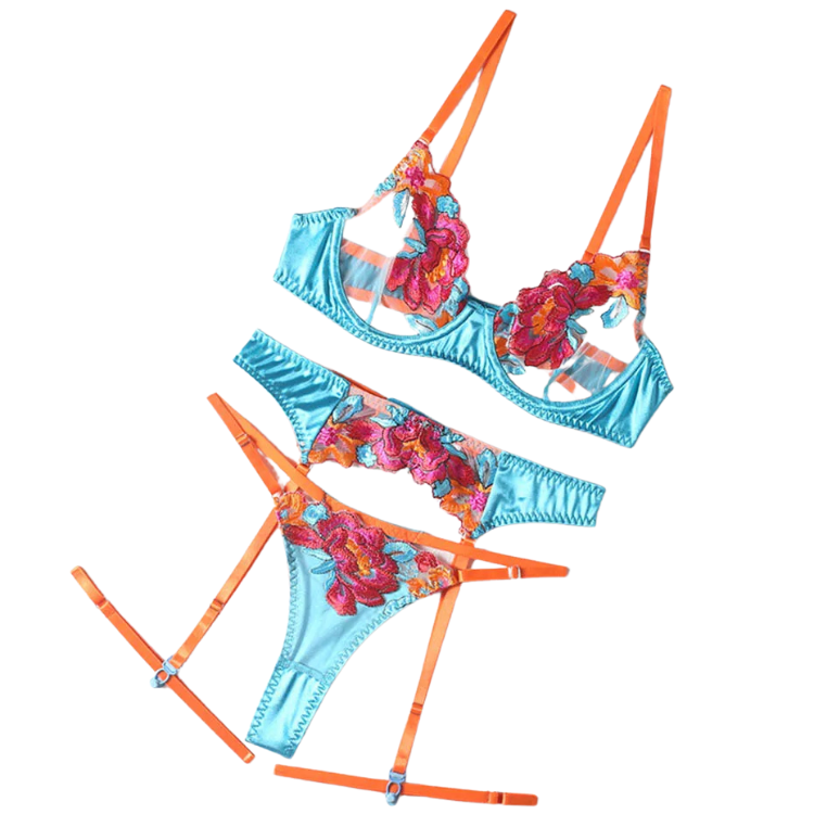 Blooming Desires Lace Seduction Fantasy Outfit