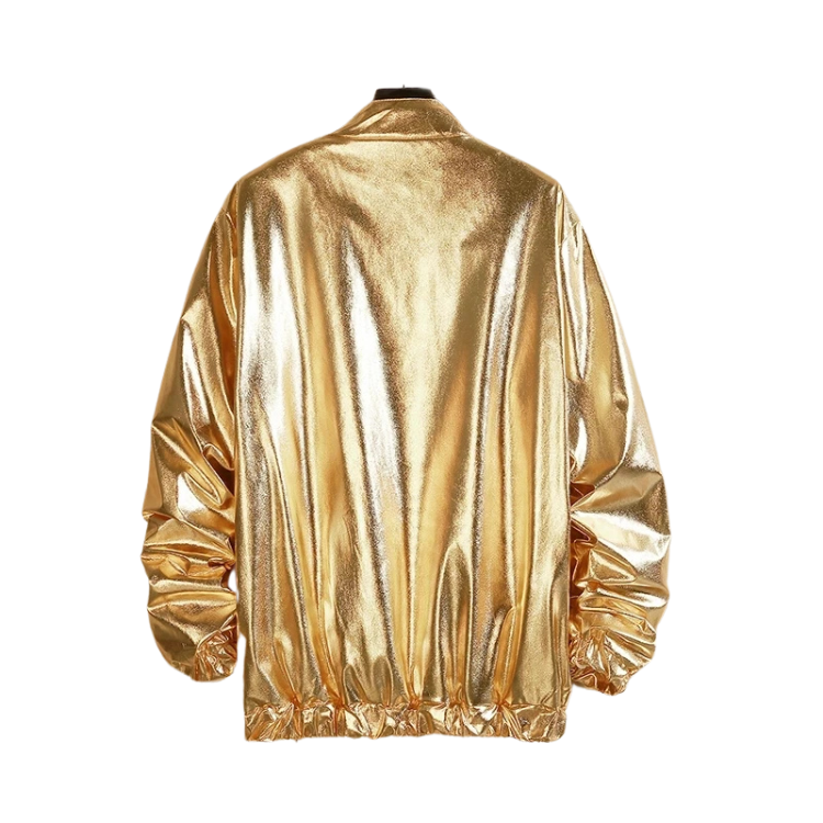 Bold Hip-Hop Nightclub Statement Coat