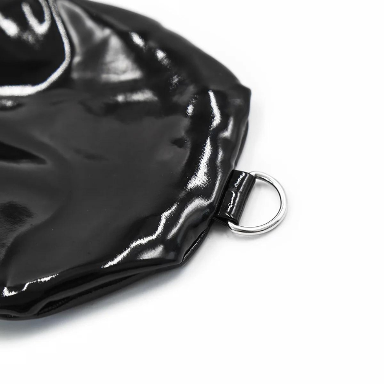 Bondage Leatherette Gauntlets With Restraints