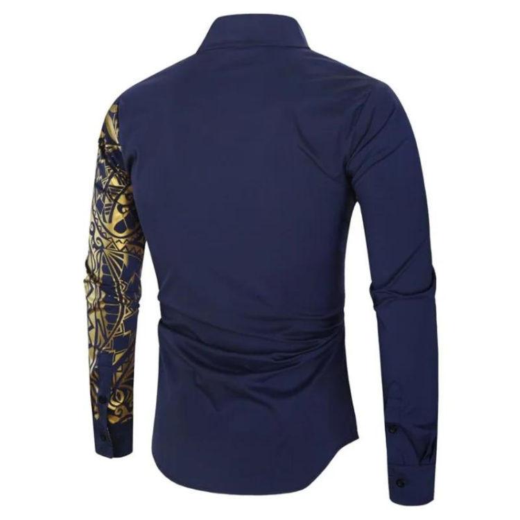 Bronzing Totem Long Sleeve Shirt