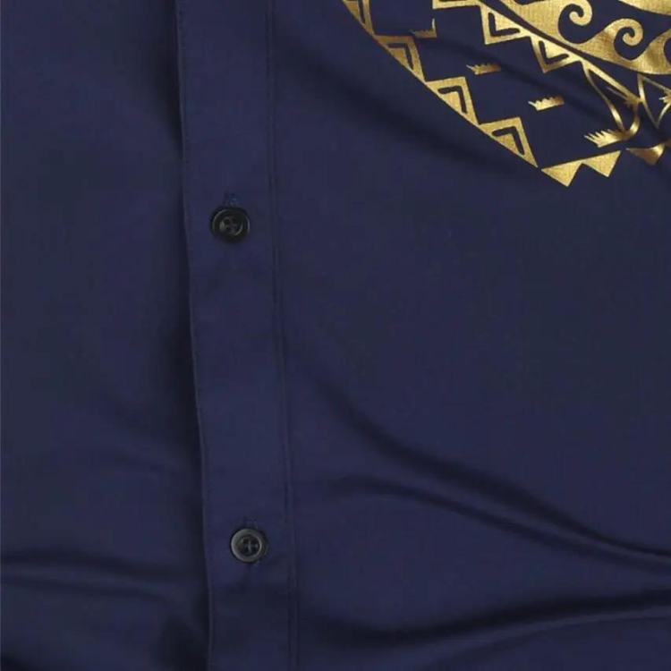 Bronzing Totem Long Sleeve Shirt