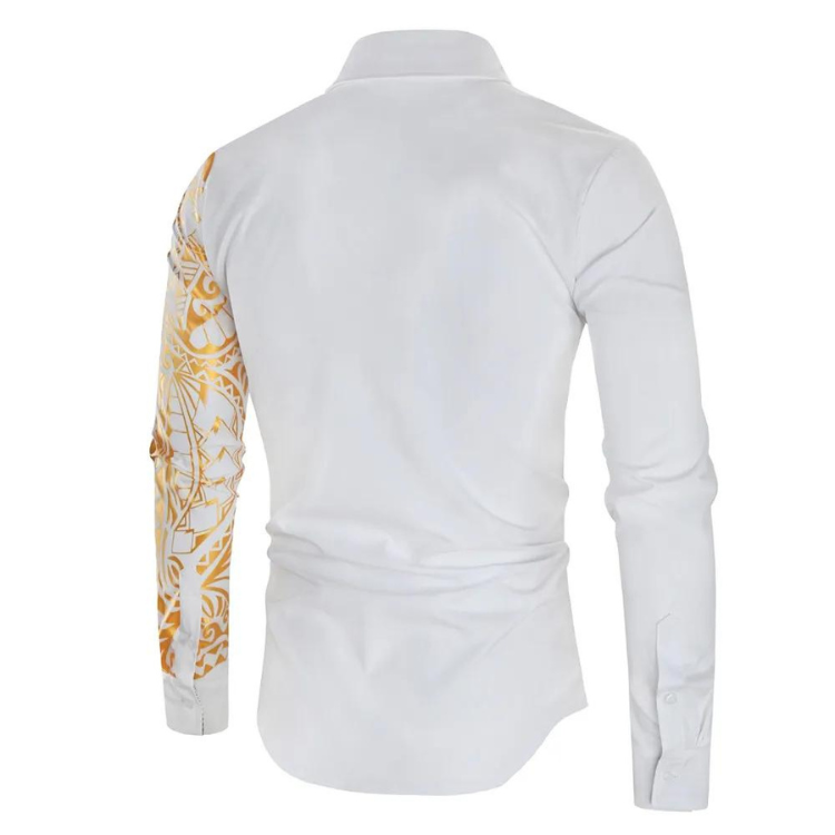 Bronzing Totem Long Sleeve Shirt