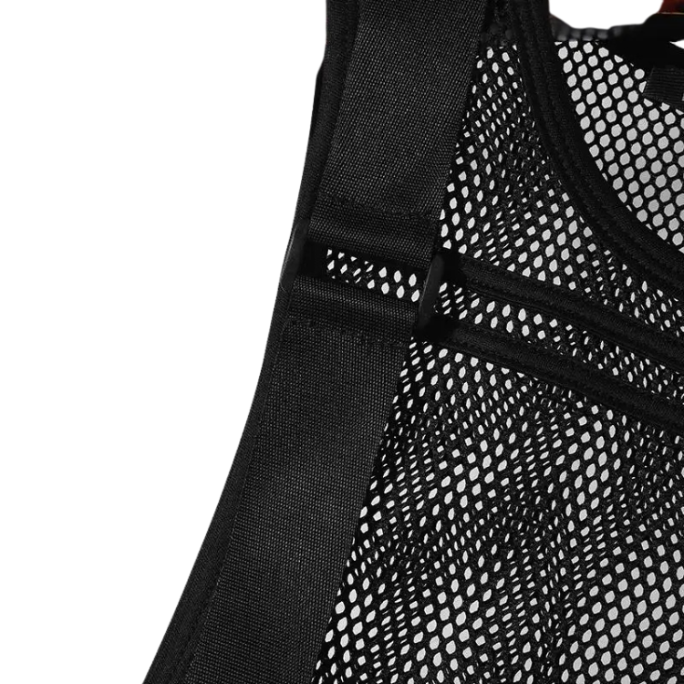 Buckle Up Sexy Rave Mesh Tank Top