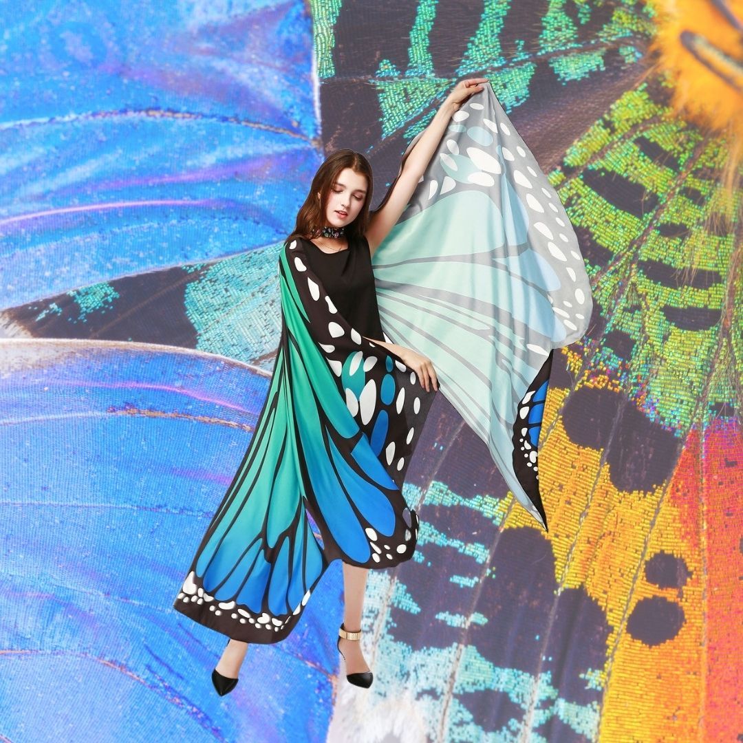 Butterfly Wings and Eye Mask Costume