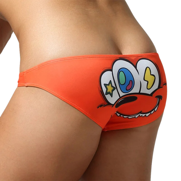 Cartoon Kink Pop Print Men’s Briefs