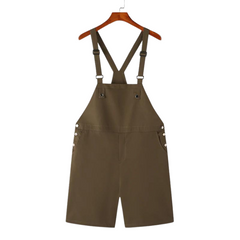 Casual Black Overalls