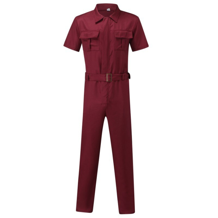 Casual Men's Uniform Workwear Jumpsuit