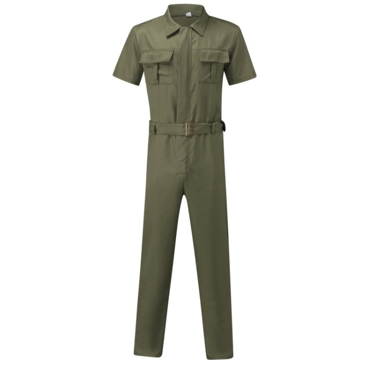 Casual Men's Uniform Workwear Jumpsuit