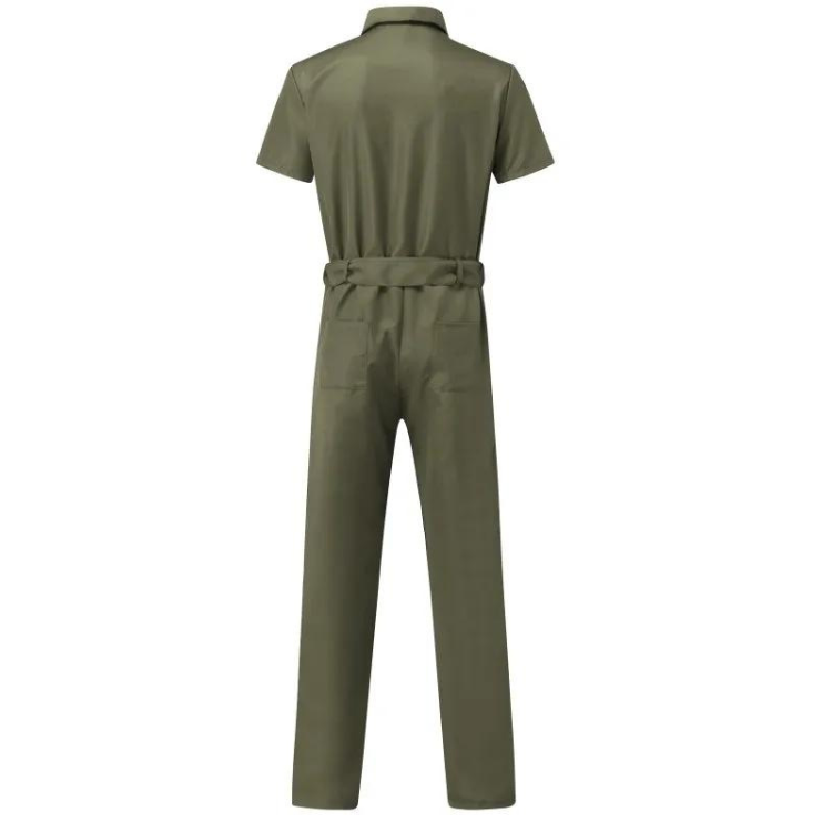 Casual Men's Uniform Workwear Jumpsuit