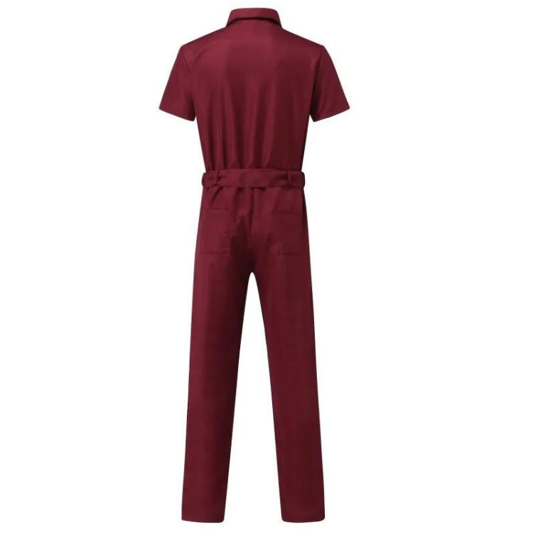 Casual Men's Uniform Workwear Jumpsuit
