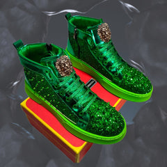 Circuit Party High Top Sneakers