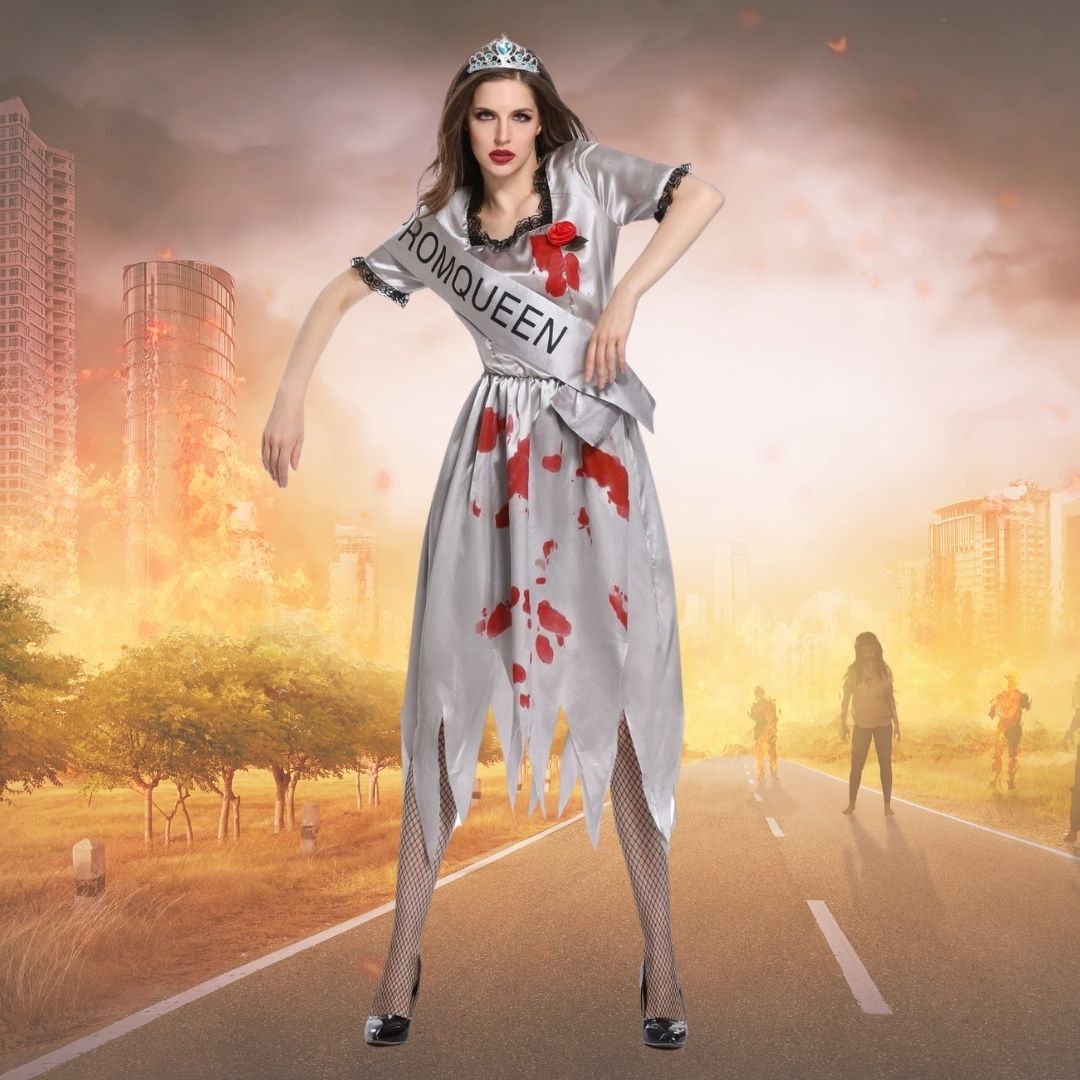 Corpse Bride Prom Queen Costume