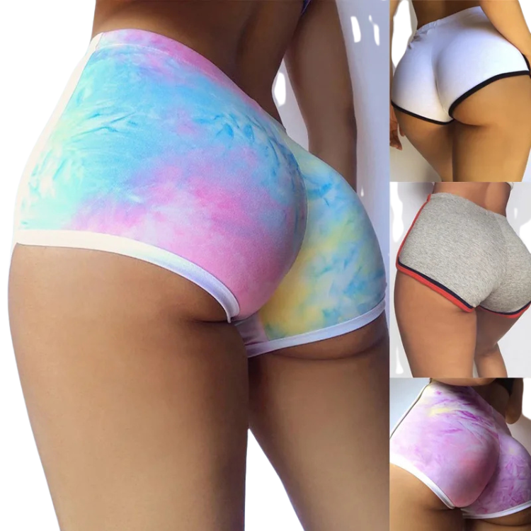Cosmic Queen Realness Iridescent Yoga Shorts