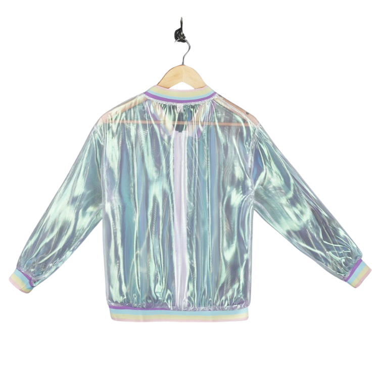 Cosmic Femme Iridescent Glow Coat