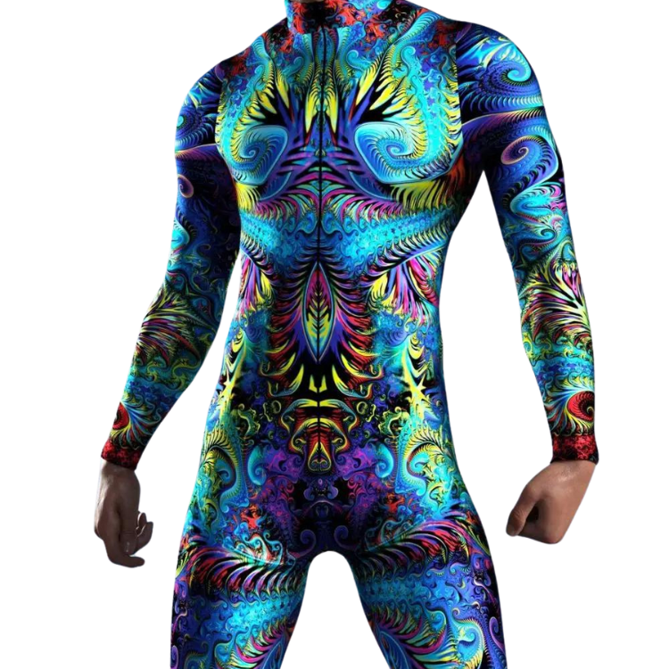 Cyberpunk Fantasy Cosplay Zentai Bodysuit