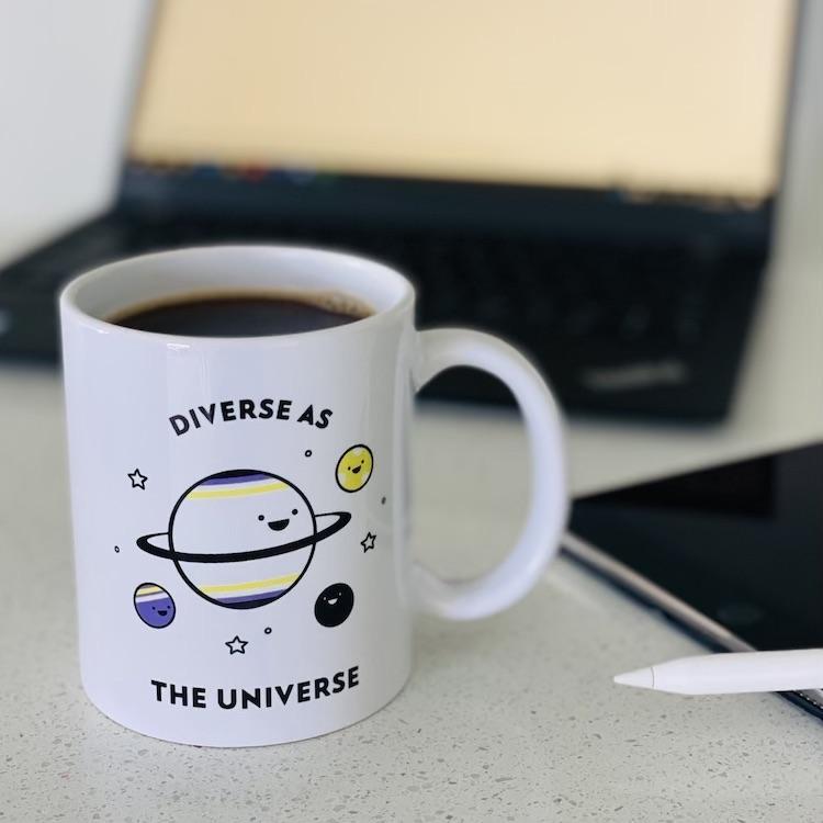 Diverse As The Universe Mug