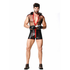 Devil's Play Fiery Mesh Costume