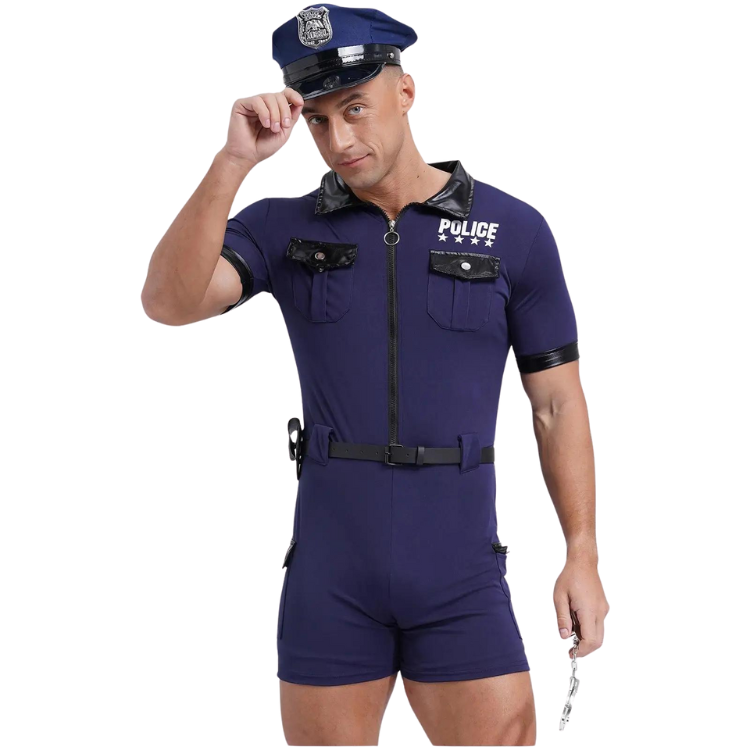 Dirty Cop's Arresting Role Play Romper