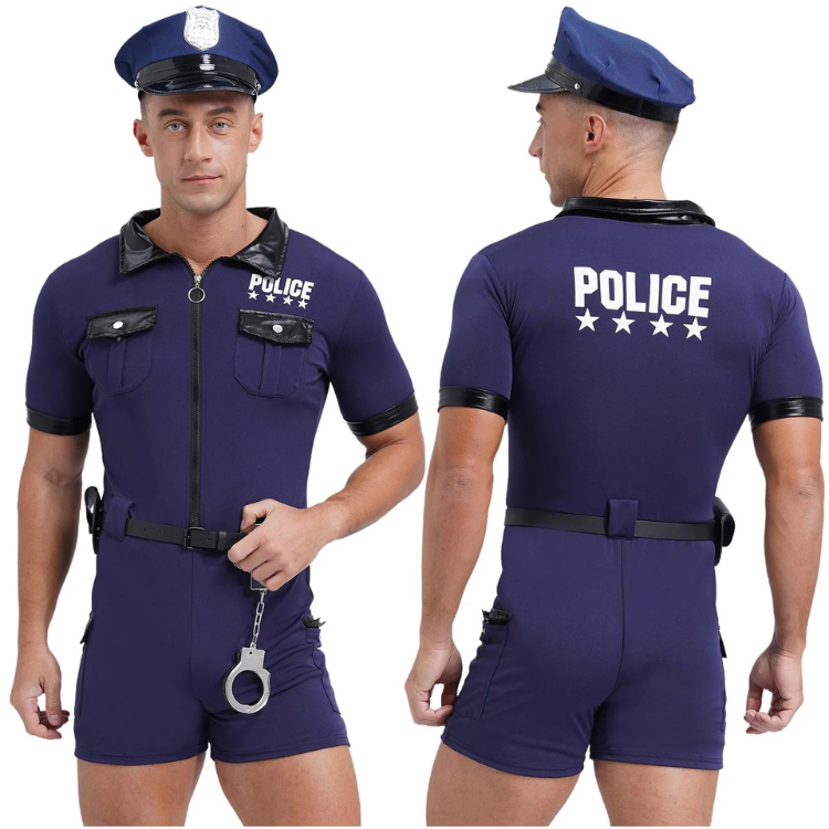 Dirty Cop's Arresting Role Play Romper