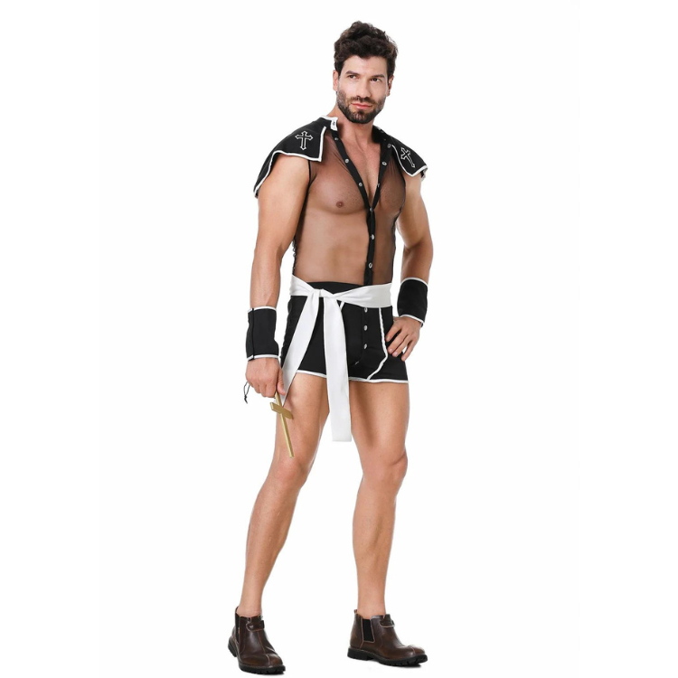 Divine Daddy Forgive Me Father Gay Priest Costume
