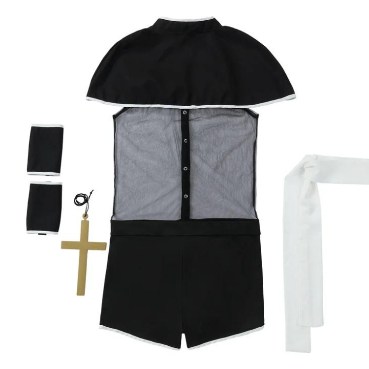 Divine Daddy Forgive Me Father Gay Priest Costume