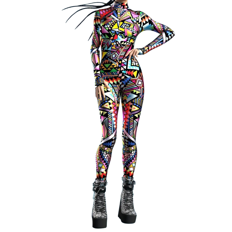 Dotty Delight Adult Cosplay Jumpsuit