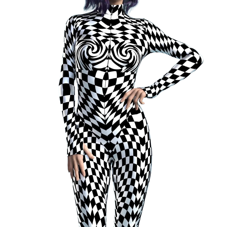 Dotty Delight Adult Cosplay Jumpsuit
