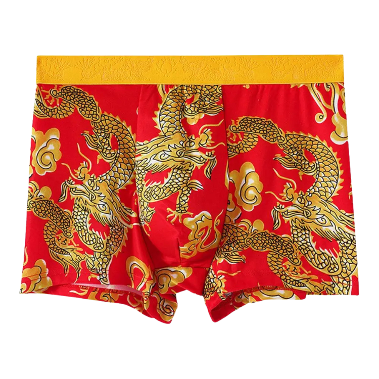 Dragon Daddy Bold Print Men’s Boxer Shorts