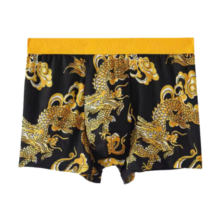 Dragon Daddy Bold Print Men’s Boxer Shorts