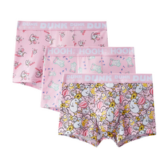 Dreaming In Pink Cartoon Boxers